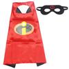 Ninja Turtle Superhero Cape Cloak Eye Mask Kid Halloween Cosplay Party Costume