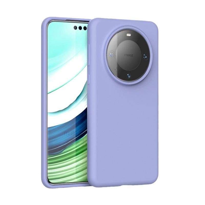 Pouzdro na telefon Huawei Mate60/Mate60Pro z tekutého silikonu s povrchem odolným proti nečistotám, ideální pro zahraniční obchod, design proti pádu.