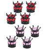 Bling Diamond Tire/Wheel Stem Valve Caps Car Truck Vehicle Pink