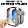 Fits Watch Fit4Pro Tempered Glass PC Hard Case Case White