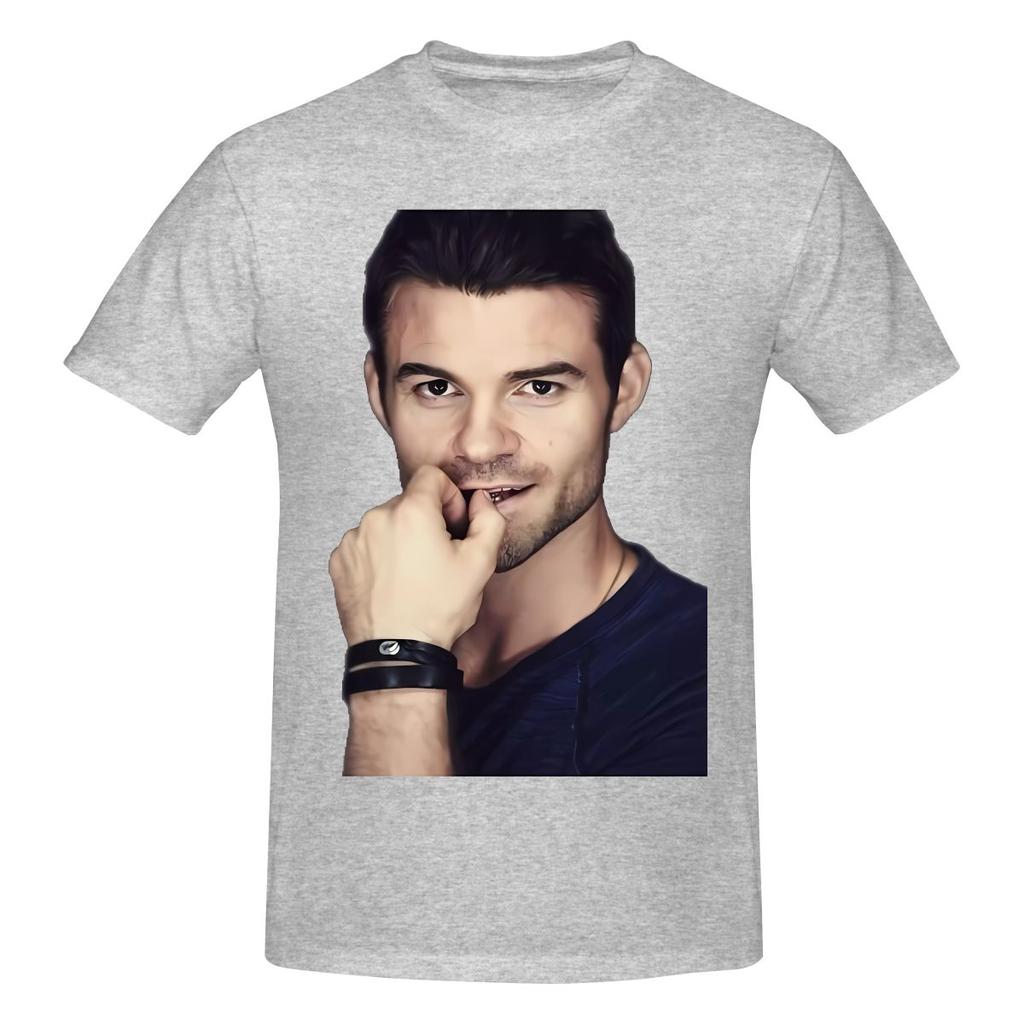 Daniel Gillies Elijah Mikaelson Basic Tshirt Korean Style Lazy Home Comfort Tees