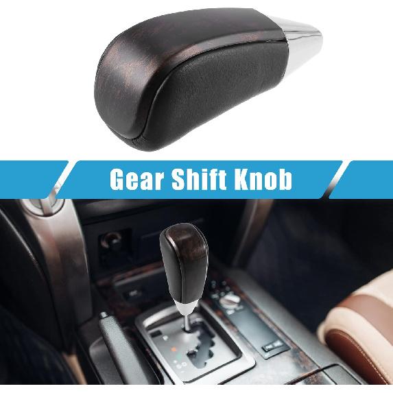 

Car Gear Stick Shift Knob Gear Shift Knob Stick Shifter for Toyota Land Cruiser 2016-2021 4Runner 2003-2021 Tundra 2008-2021 Matte Gold Tone Black