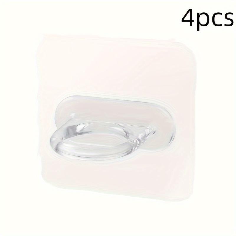 

4 шт. Универсальный крючок-кольцо, Многофункциональный липкий крючок без пробивания отверстий, Самоклеящийся крючок без следов, Вешалка для кухни/стиральной машины