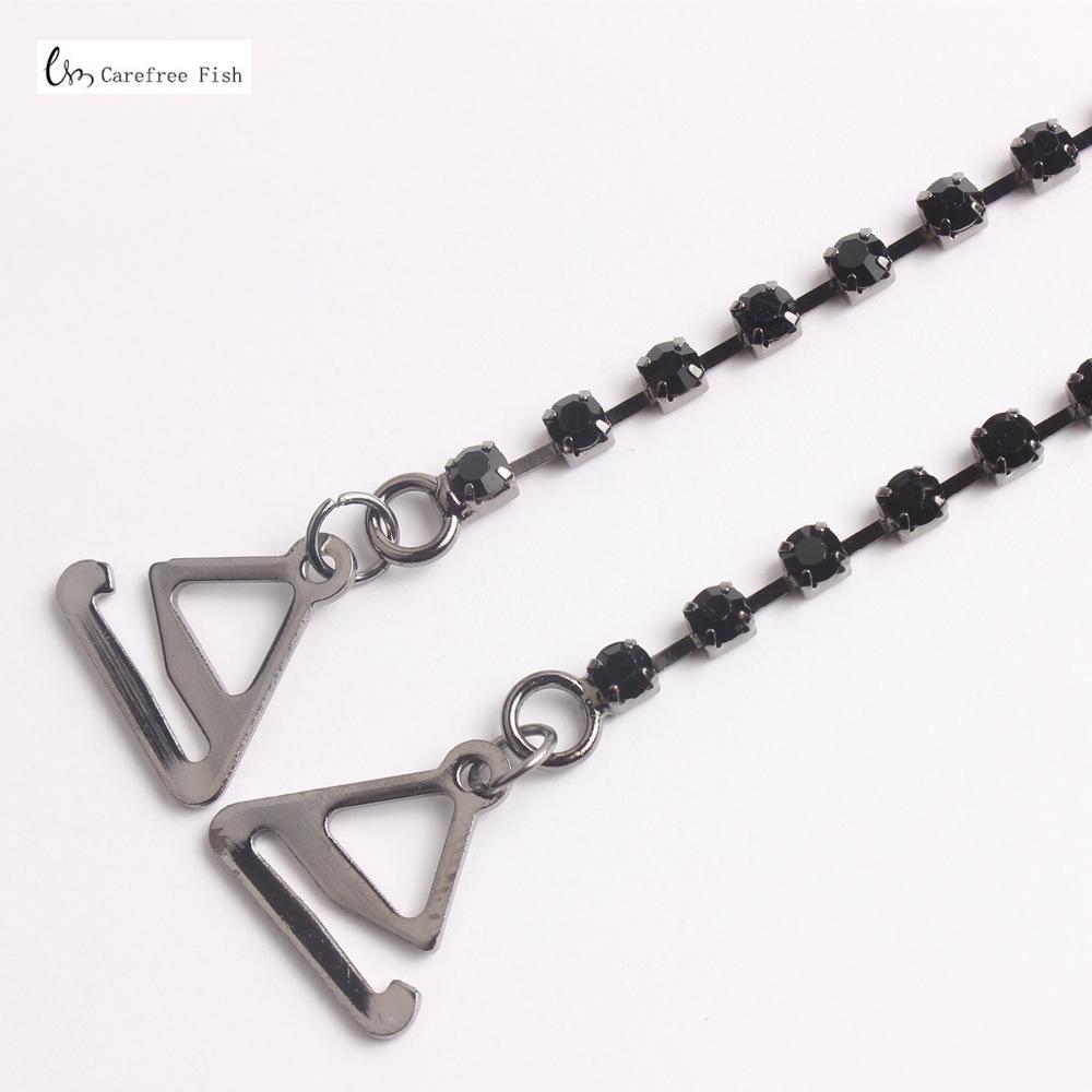 Brautunterwäsche Strass Perlen BH-Träger - Einzel-, Doppel-, Dreifachreihen