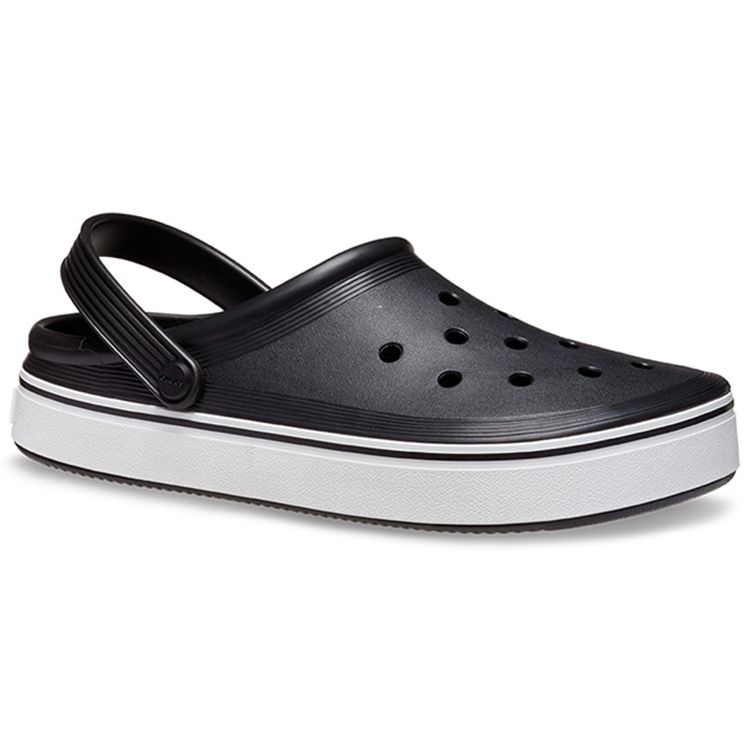 Crocs Off Court Clog Schwarz/Weiß Unisex 208371-001
