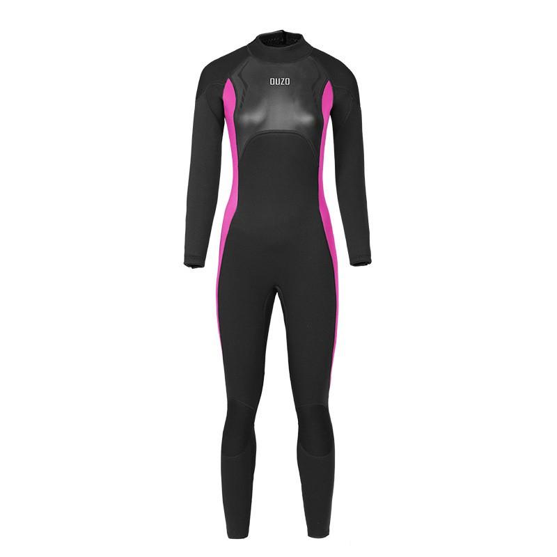 OUZO Womens 3mm Neoprene Full Wetsuit