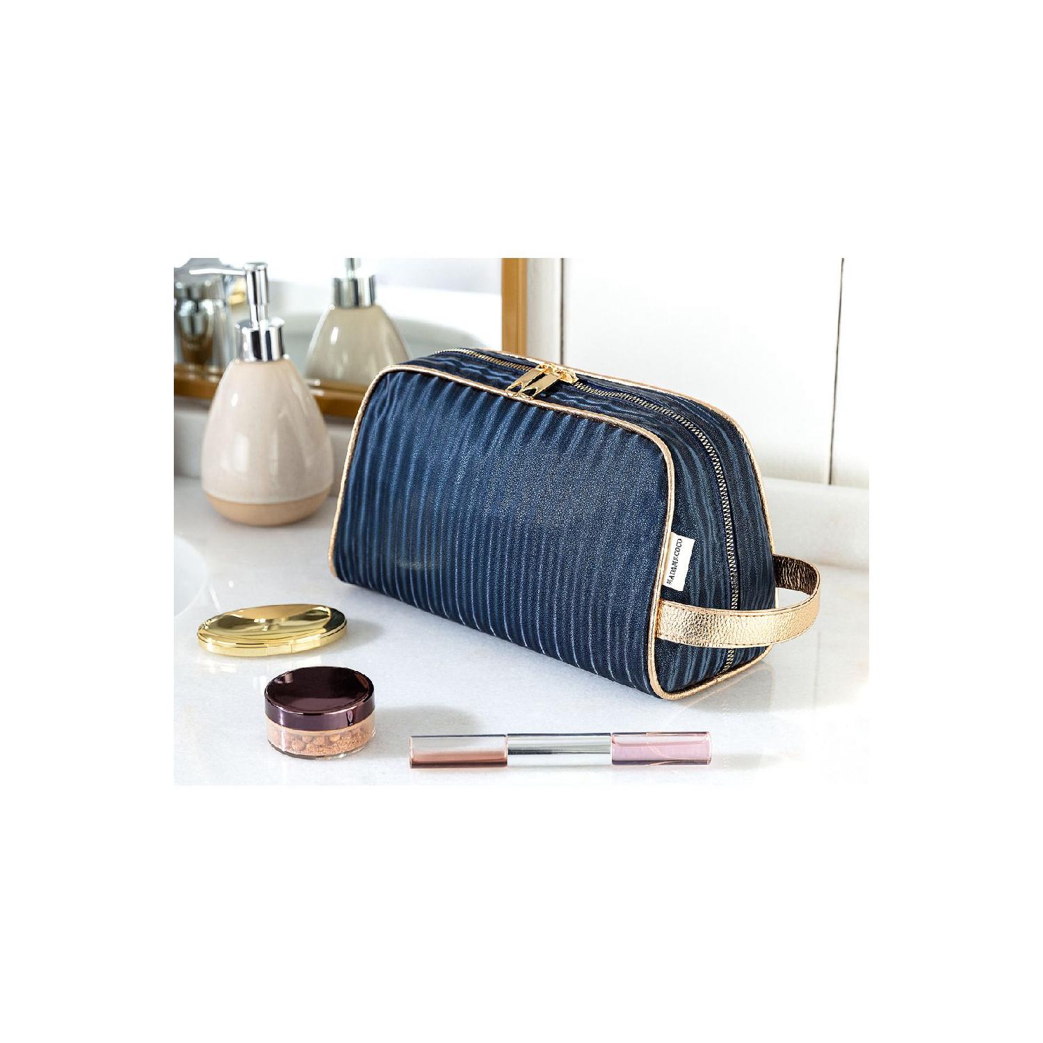 

Charlise Makeup Bag тёмно-синий