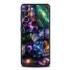 Universe Starry Sky Moon Phone Case for Samsung Galaxy S26 S25 S24 S23 S22 S20 S21 FE Ultra S25 Edge Plus 5G Soft TPU Cover Bags