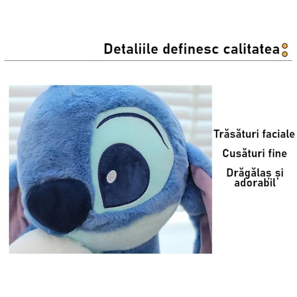 Stitch Plus Pluche Speelgoed 30x28cm Blauwe Eend Vorm Hypoallergeen Kinderen Knuffeldier Verzamelspeeltje Mascotte