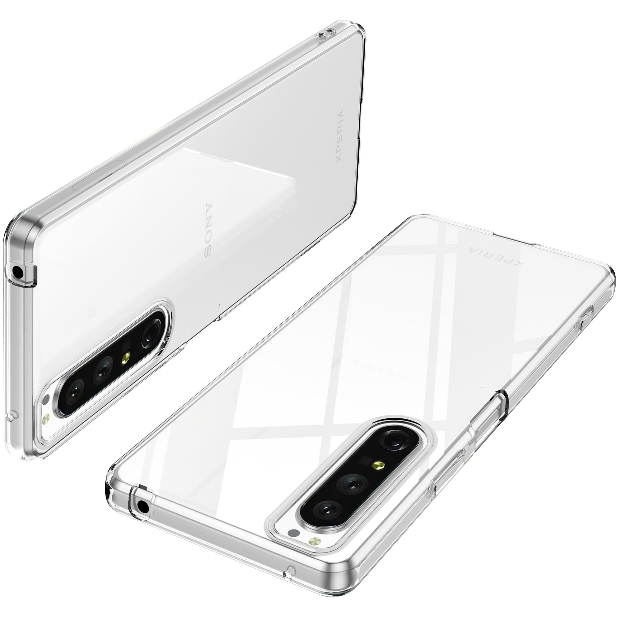 

TPU Case for Sony Xperia 1 IV,Fingerprint-free Crystal Clear Mobile Phone Cover A