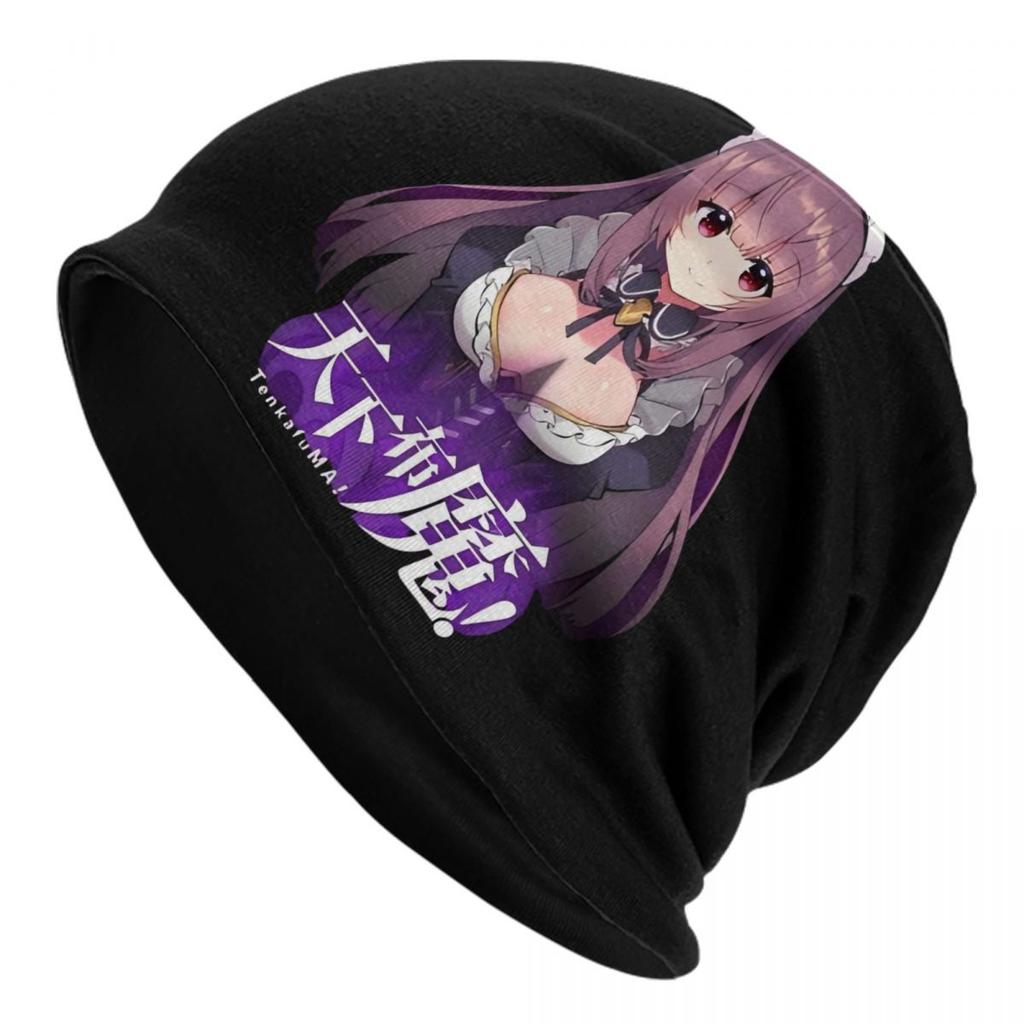 Unisex Bonnet Winter Warm Knitting Hat Japan Game Tenkafumas Anime Cool Beanies Caps Adult Comic Beanie Hats Outdoor Ski Cap