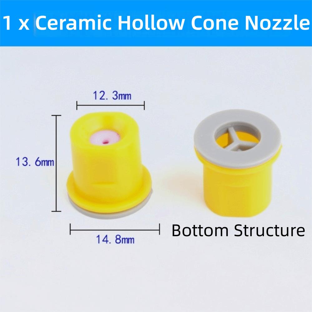 80 Degree Agricultural Sprayer Nozzle Ceramic Core High Pressure Nozzle  Agricultural Spraying