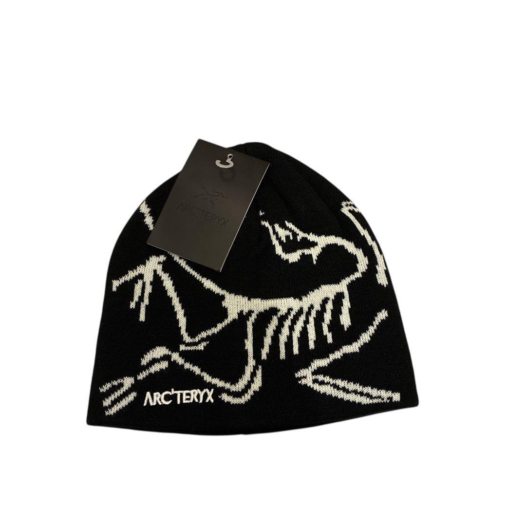 Used New ARCTERYX Bird Head Toque Beanie Black