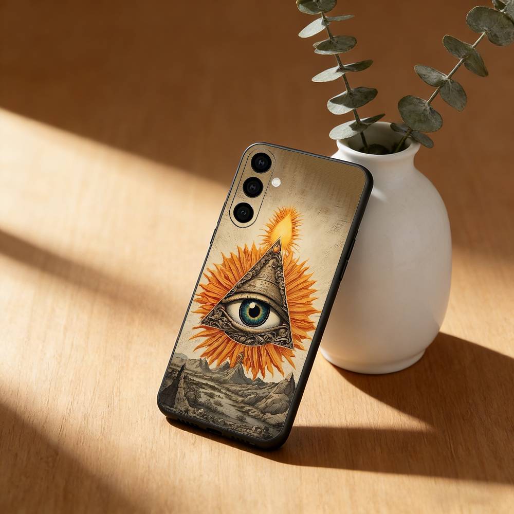 

The Eye of Honus Phone Case For Samsung Galaxy A20,21s,22,31,32,52,53,72,73,80,91 Soft Black Shell Samsung a70