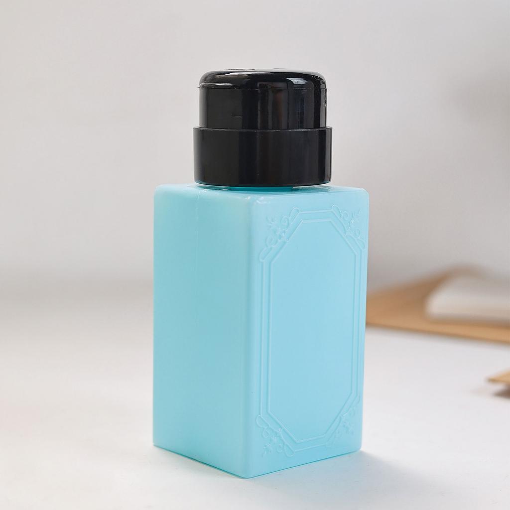 Quick Press Liquid Dispensers For Nail Salons For Toner And Makeup Remover Pump Dispensing Bottle