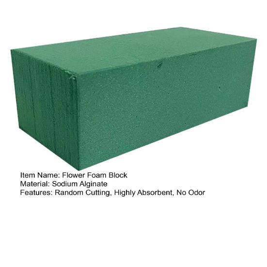 Floral Foam Block Highly Absorbent Random Cutting Super Soft Flowers Foam Brick DIY Craft Project Garden Supplies