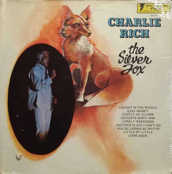 

LP Record CHARLIE RICH - The Silver Fox PO252 Power Pak 1974 US Folk Used