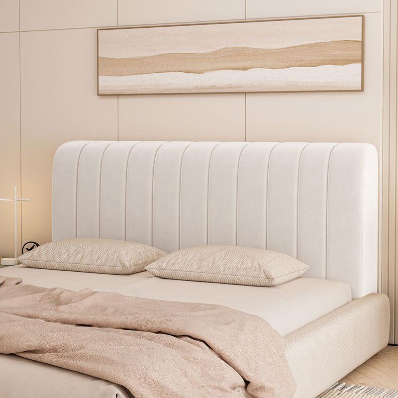Headboard Cover Queen Size, Stretch Velvet Head Board Slipcover, Dustproof Bed Head Cover For Upholstered Headboard