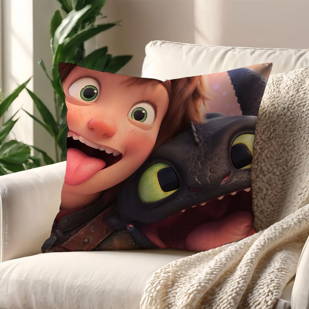 How to T-Train Your D-Dragon cushion cover Decoration Room Shop Car Home Office Coffee Pillow Sofa Printing Nordic Simplicity