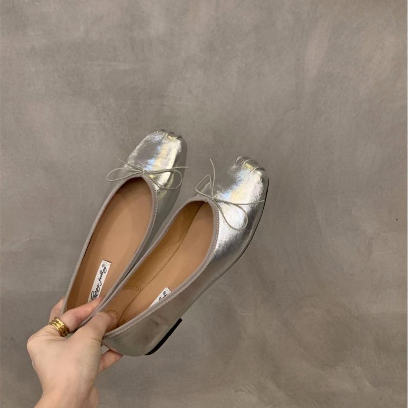 Spring flat-bottomed French small single shoes women's shoes ballet gentle evening shoes