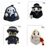 Peluche Medico della Peste Con Caratteristiche Luminescenti al Buio Per Decorazione di Halloween e Collezionisti