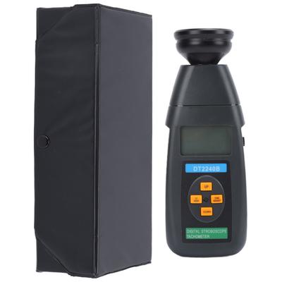 DT2240B Non Contact Tachometer Photoelectric Speed Meter Compact Digital Stroboscope Tachometer