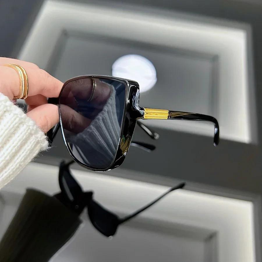 Fashion Women Men Square Sunglasses Retro Cat Eye Vintage Black Sun Glasses Female Male Eyewear