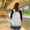Schulrucksack originelles Design schlicht einfarbig Computer-Rucksack Universität Oberstufe Schulrucksack Mori Campus Canvas-Rucksack für Männer und Frauen