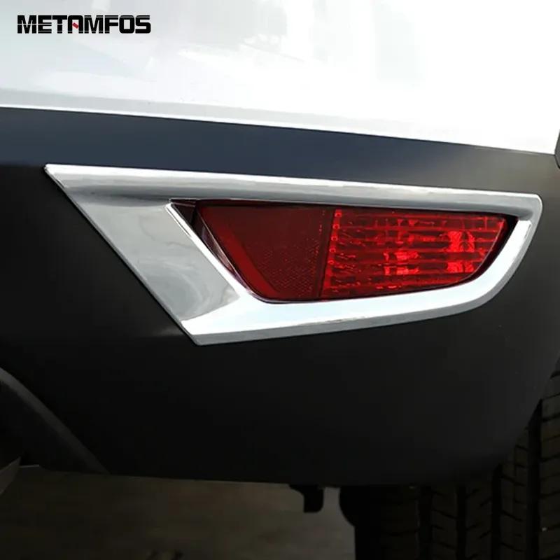Für Mazda CX3 CX-3 2014- 2024 2025 Chrom Nebelschlussleuchte Lampenabdeckung Zierleiste Nebelscheinwerfer Rahmen Schutz Zubehör Auto Styling
