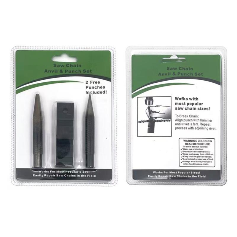 Chainsaw Chain Breaker And Rivet Tool Kit Chainsaw Breaker Joiner Mending Set For Quick Repairs Maintenance