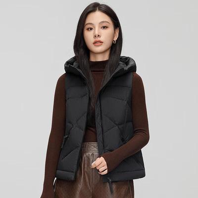 2024 Women's Lightweight Short Duck Down Vest