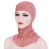 Damen Mercerisierter Muslimischer Turbanhut Innen Hijab Kappe Islamische Haube Abdeckung Schal