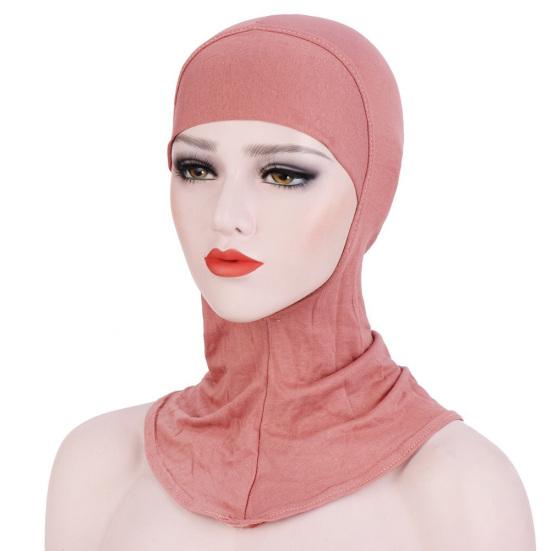 Damen Mercerisierter Muslimischer Turbanhut Innen Hijab Kappe Islamische Haube Abdeckung Schal