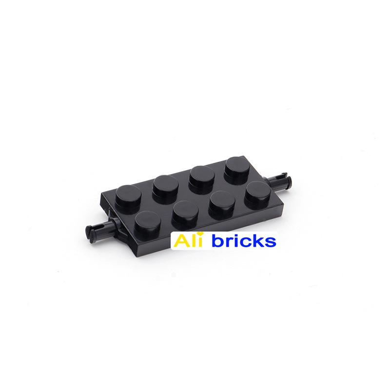 DIY Building Blocks Figures Bricks Axle Seat and Wheels 1x2 2x2 Educational Creative Size Compatible With Toys for Children 2926