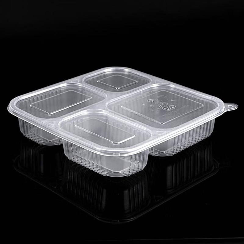 Disposable Divided Meal Prep Containers with Lids