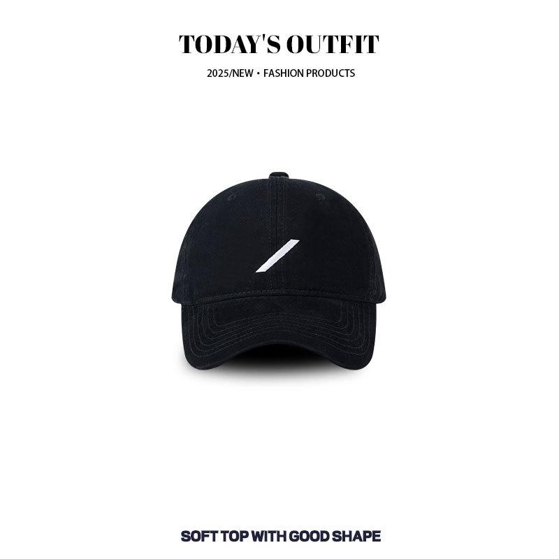 New Baseball Cap Slash Casual Baseball Cap Spring and Summer Simple Face Showing Small Sun Protection Baseball Cap Sun Protection Hat