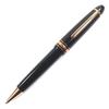 Excellent MONTBLANC Ballpoint Pen Meisterstück White Star Black Gold Mens Used