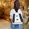 Stylish Korean Design Cute Cartoon Dog School Backpack For Boys And Girls Durable Nylon