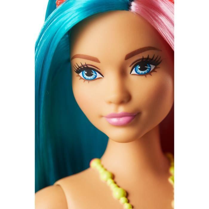 BARBIE Dreamtopia Sirène Fuchsia