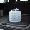 Tragbarer Wassertank mit großem Fassungsvermögen, faltbar, mit Hahnen, Outdoor-Ausrüstung für Camper,