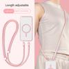 Double Buckle Crossbody Phone Strap Adjustment Detachable Mobile Phone Lanyard Long Stainless Steel Clip Phone Neck Straps