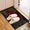 Ramm-stein Skulls And Logo Area Rug Suitable for Indoor And Outdoor,Carpets for Kitchens, Homes, Offices, Living Rooms,Home Decor,Christmas Gift