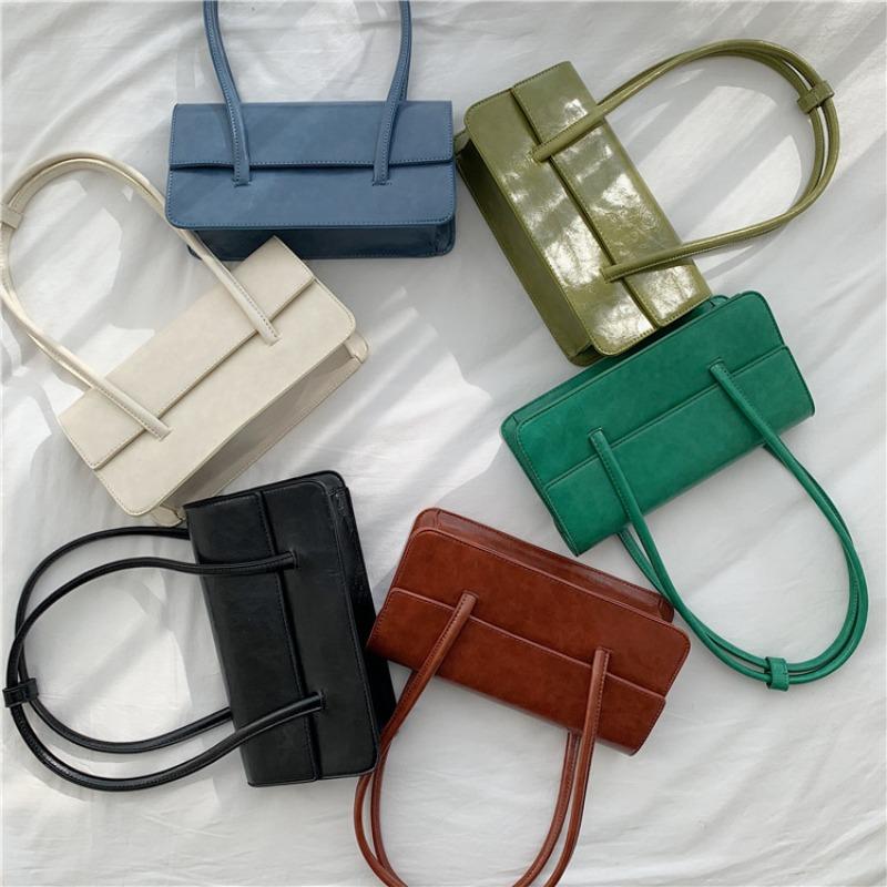 Retro Shoulder Bag, Niche Handbag for Women, Versatile Styling, Flip Envelope, Underarm Bag for Women