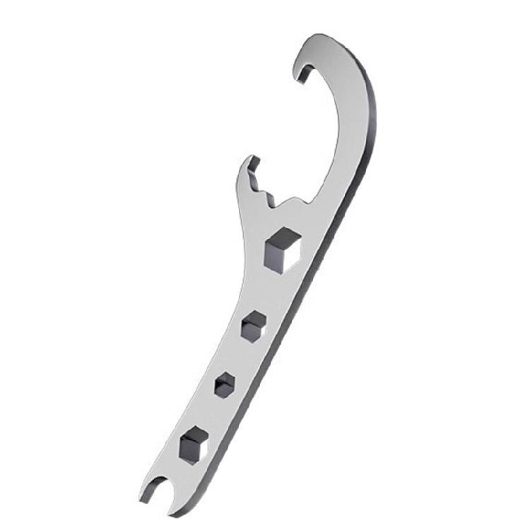 

All Purpose Steel Can Opener Tool Compactity Design With Wrench Function For Effortless Jar Bucket Lid Removal Tool 1