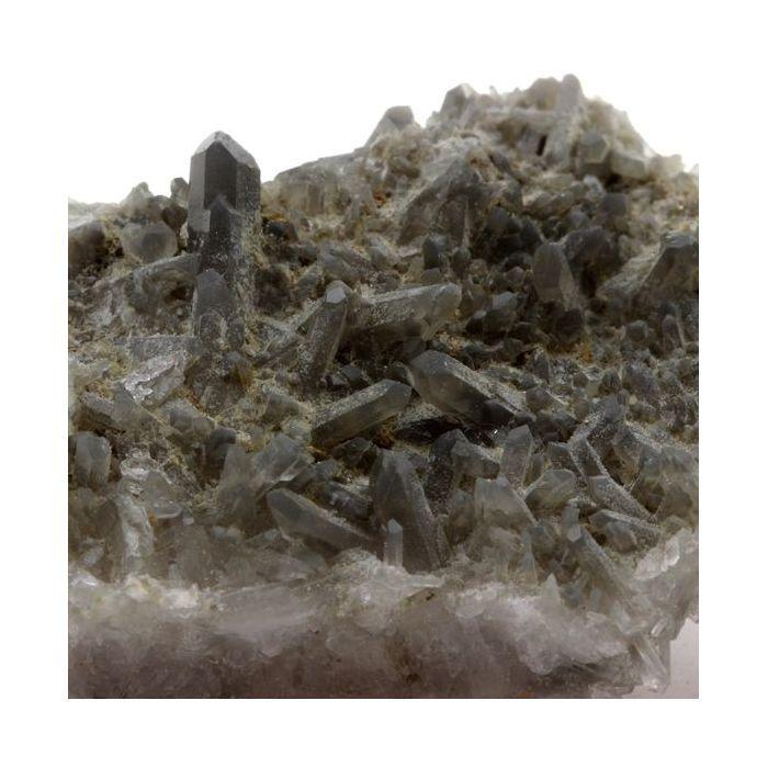 Brookite + Quartz gris 159.3 carats