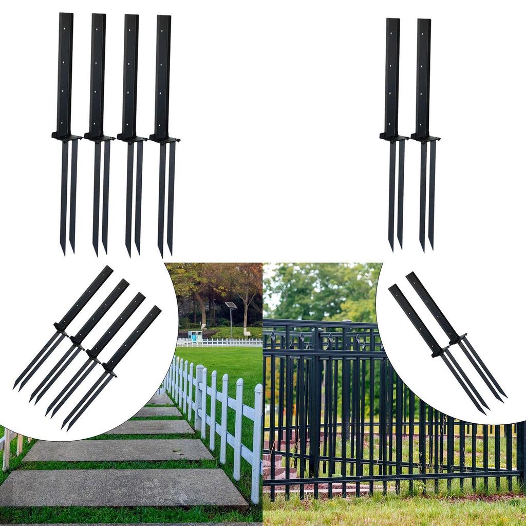 Fence Post Support Stake for Backyard Installation