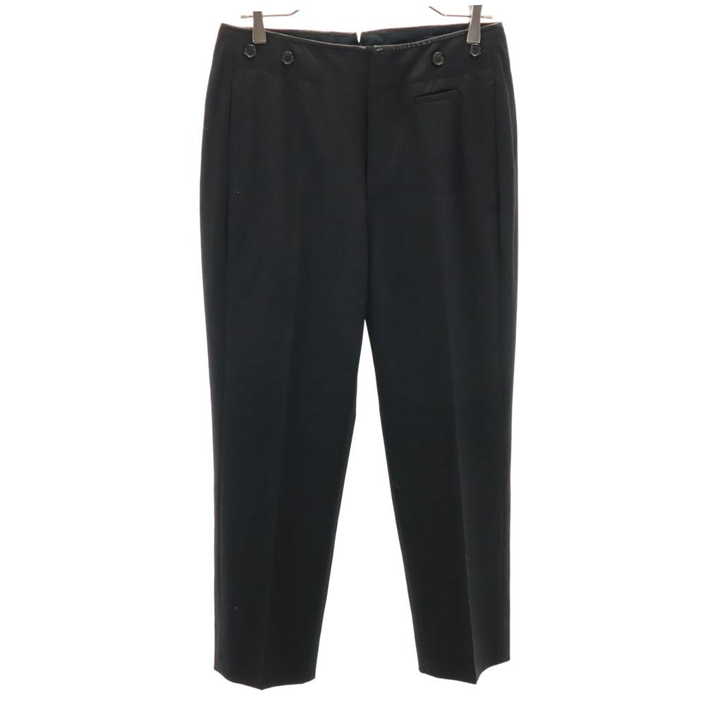 Prada Made In Italy Long Pants 46 Charcoal Black Women Used