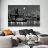 New York City Manhattan Posters Night Views Decorative Painting Wall Art Pictures Living Room Building Canvas Prints Home Decor