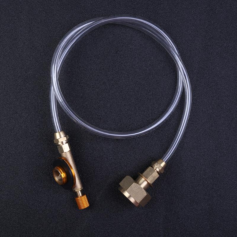 Outdoor Inflation Valve Gas Liquefied Gas Bridge Filling Card Type Flat Gas Tank Conversion Adapter Multifu Connection Pipe