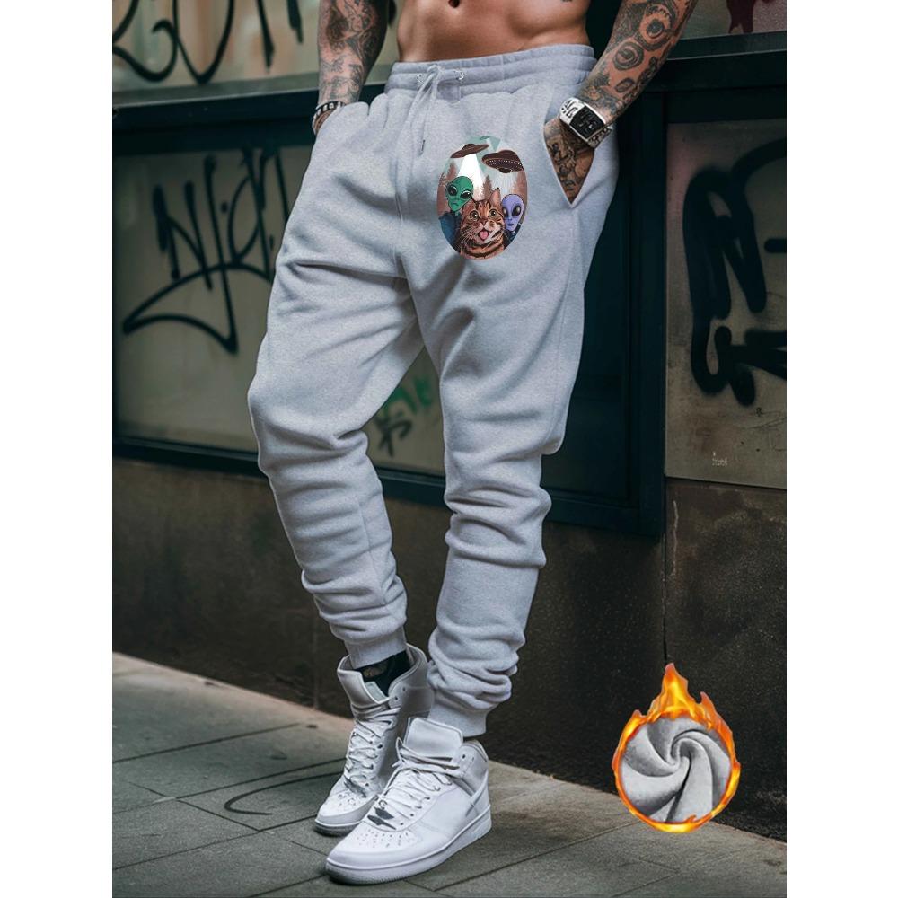 Mens Print Lounge Pants  Autumn Winter Fashion Streetwear Casual Comfort Fitness Sporty Sweatpants